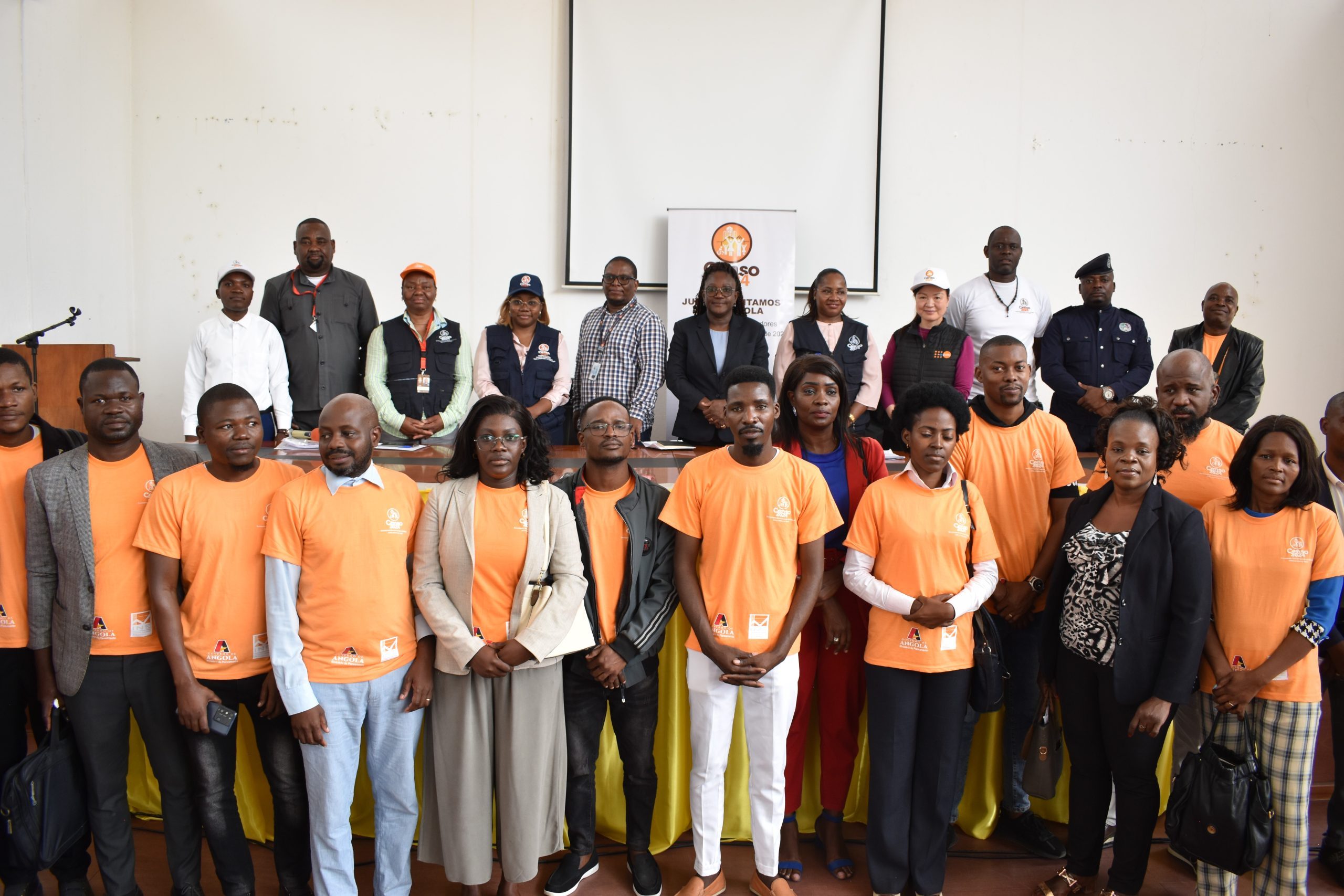 Lançamento de formação para recenseadores de Luanda